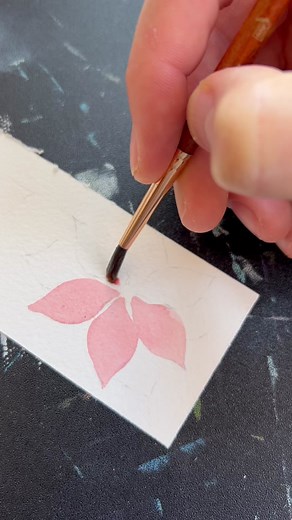 Easy Watercolor Poinsettia Painting Tutorial