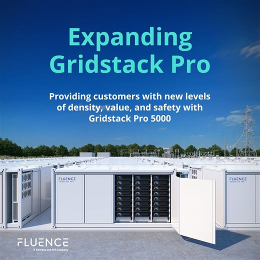 Introducing Gridstack Pro 5000: The new energy storage product | Fluence posted on the topic | LinkedIn