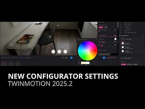 Twinmotion 2025.2 Tutorial : Configurator updates