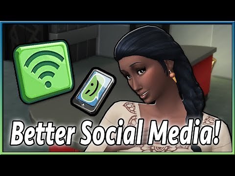 Social Media Mod! | The Sims 4 (by KawaiiStacie)