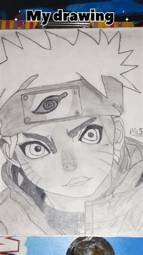 Naruto sketching drawing