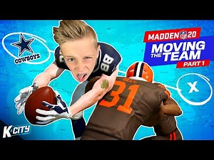 Down to the Wire! (MOVING the Team in Madden NFL 20 Part 1) K-CITY GAMING
