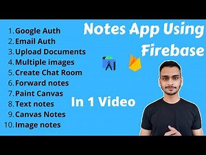 Build Notes App with Firebase 2022 | Rajjan Sharma
