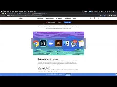 Photoshop For Kids Ep 1 - Introduction and Pixel Art