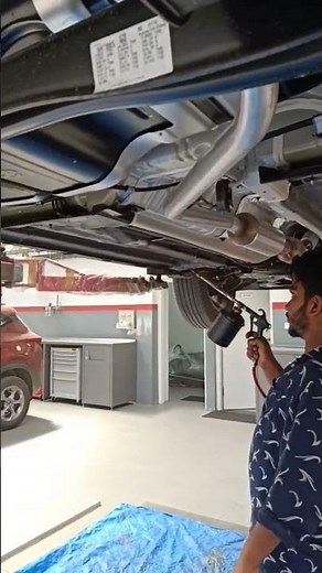 Under chassis anti rust coating - Kia