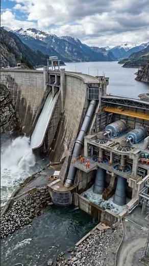 “How Hydroelectric Dams Generate Power (Step-by-Step)”