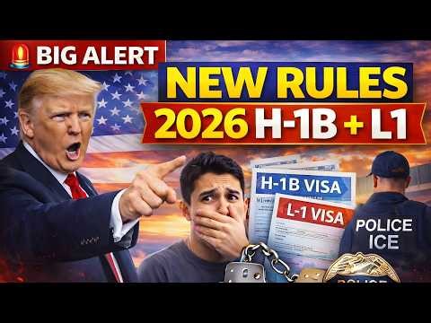 H-1B & L1 Visa Rules Is Changing in 2026 - Here's Why