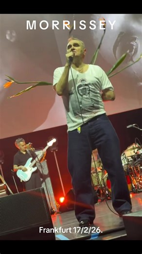 Morrissey Live in Frankfurt - February 17, 2026