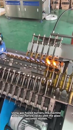 Industrial Machine Sealing Glass Ampoules