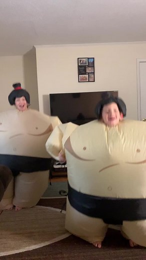 Kids Have Fun in Sumo Suits: Hilarious Moments