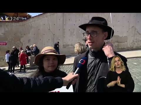Interview on the March for Life (Pochod pro život) in Prague (CZ) | Česká televize