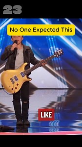 When 10-year-old Bay Melnick Virgolino walked on stage carrying a guitar almost bigger than him, the judges smiled — thinking he was just a cute little kid. But the moment he started to play, everything changed. Watch Bay’s unbelievable performance in the comments below! | Wonderful Time