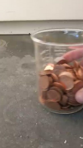 Come make a "GOLD" penny with me! #chemistry