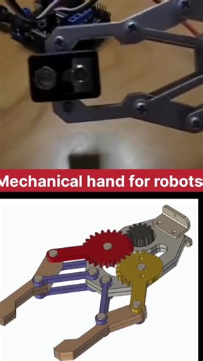 Simple DIY Parallel Gripper Design for Arduino Robots: Mechanical Hand Mechanism