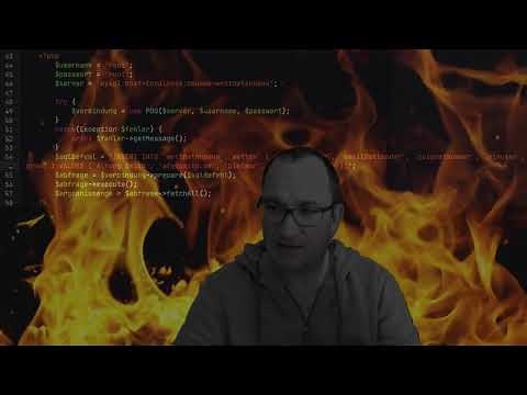 Folge 4: Mit PHP/PDO Daten in eine MySQL-Datenbank schreiben (INSERT INTO)