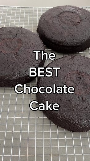Easy Dark Chocolate Cake Recipe - The BEST!