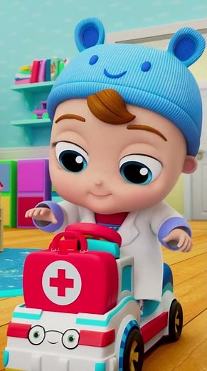 Doctor Baby Saves Jill's Dolly!🏥 #babyjohn #pretendplay #littleangel