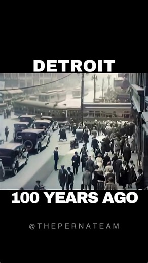 Detroit, 100 years ago. Which of these places do you recognize? In the 1920s, Detroit was the fastest-growing city in America. The auto industry was exploding, the population had tripled in 20 years, and by 1925 we were the fourth-largest city in the entire country. Let that sink in for a second. Fourth. Largest. In America. The Guardian Building and Fisher Building were going up. Art Deco everything. The skyline was changing by the month. Ford Model Ts were everywhere but so were Cadillacs, Lin