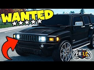 5 Star Wanted Level Speedrun In ERLC | HD