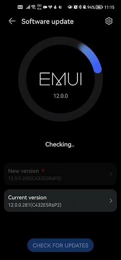 huawei p40 lite new firmware update