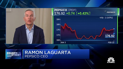 Watch CNBC's full interview with PepsiCo CEO Ramon Laguarta