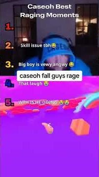 Best Caseoh Rage Moments