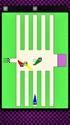 Fastest Square Wins #squarerace #gaming #satisfying