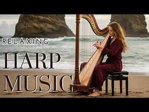 Soft Harp Echoes – Let Go & Rest Relaxing Harp Music for Sleep