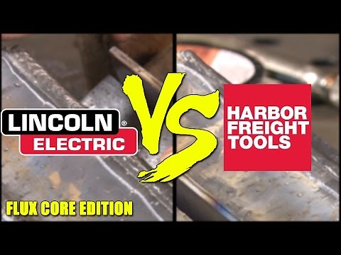 Harbor Freight Flux Core Wire vs Lincoln Flux Core Wire: Part 1 of 2