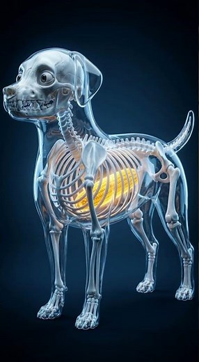 What If Your Dog Ate a Corn Cob? 🌽🐕 (X-Ray Reveals the Shocking Truth)#skelefeed #dogatecorncob