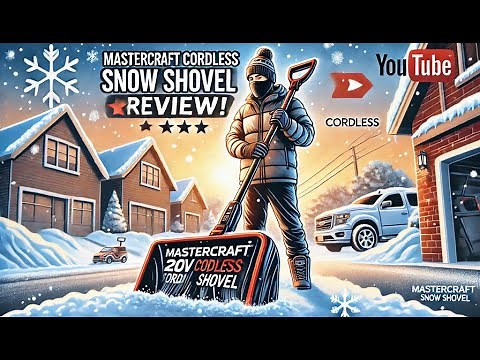 Mastercraft 20V Cordless Snow Shovel REVIEW – Is It Worth It?