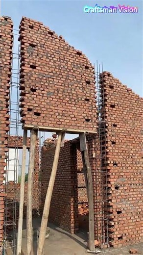 The exquisite art of wall masonry for rural self built houses without ring beams