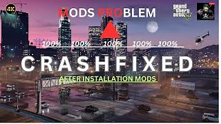ALL MODS FIXED GTA V HOW TO FIXED MODS IN GTA V COMPLETE TUTORIAL FIX CRASH AND FREEZING IN GTA V