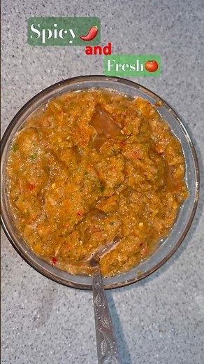 Mix Chutney🍅🌶️ #trending #viralvideo #music #food #chutney