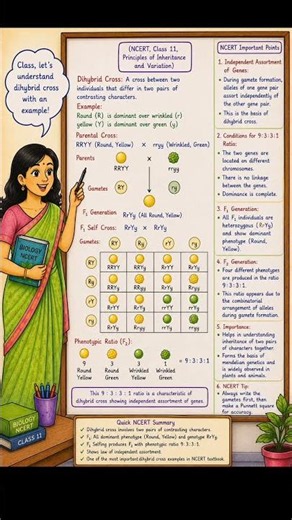 Genetics 🧬 class 12 biology #neet #jee #exam #shorts