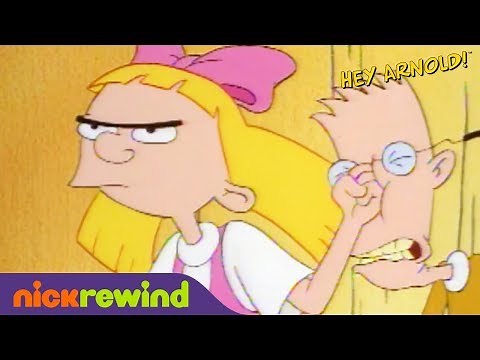 Helga Punches Brainy | Supercut | Hey Arnold! | Nicktoons