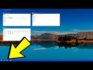 Представление задач на Windows 10