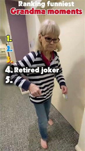 Ranking funniest Grandma moments 🤣 #funny #grandma #hilariousfails