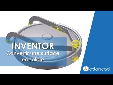 Inventor - Convertir une surface en solide