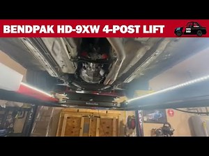 BendPak HD-9XW 4 post lift review