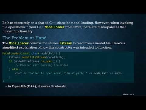 Why fstream Fails in Swift's Metal - A Quick Guide to Fixing File Access Issues