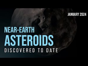 Near-Earth Asteroids Found to Date | Planetary Defense January 2024 | NASA 360 FriendsofNASA.org: What do we know about the asteroids and comets in Earth's neighborhood? Planetary defense—including finding, tracking, and characterizing these near-Earth objects—is part of our mission. Here is what we have discovered so far. Explore more about NASA's planetary defense efforts: www.nasa.gov/planetarydefense Credit: NASA 360 Duration: 1 minute, 13 seconds Release Date: Jan. 2, 2024 #NASA #Space #Ear