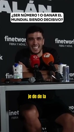 ALE GALÁN TALKS ABOUT RETURNING TO NUMBER 1