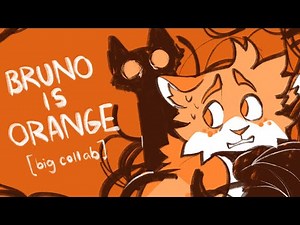 bruno is orange // completed big collab/map