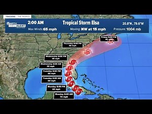 Latest Weather Forecast: Monday 5 a.m.