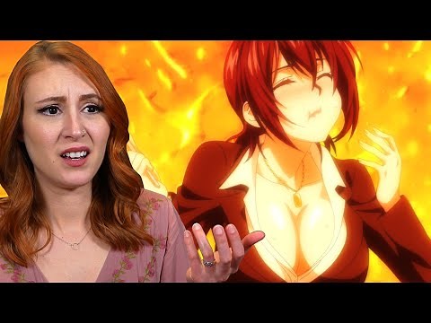 My wife FINALLY Reacted to Food Wars...