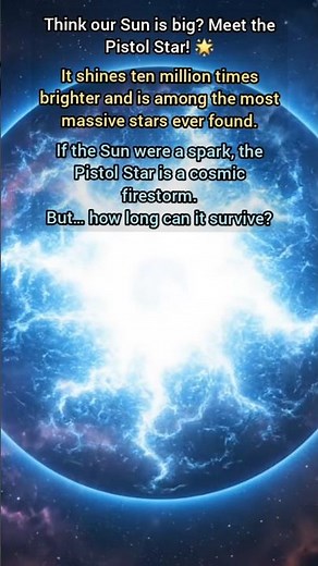 Pistol Star vs Sun: The Ultimate Stellar Showdown 🌟🔥