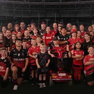 23 take to the field, but the Crusaders team is hundreds of thousands strong ❤️🖤 Our 2026 campaign launches today, celebrating our people, our region, our stories, our whānau. You are the heartbeat of the Crusaders - and now, you’re officially One of Us. 2026 starts now 🤩 Read more about the campaign here 👉 https://bit.ly/3K8Pg2D | Crusaders