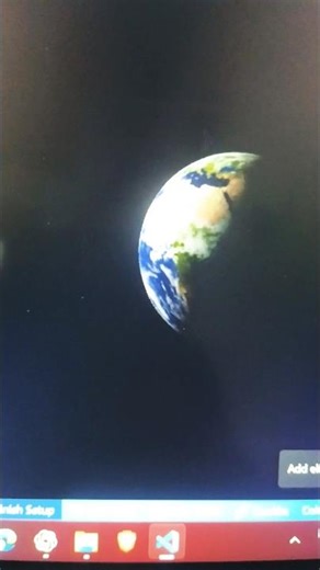 🌍 3D Rotating Globe Animation Using HTML CSS & JavaScript