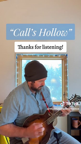 Bluegrass Mandolin Original - Call’s Hollow 🎧🎵 #folk #bluegrass #mandolin #maine #originalmusic